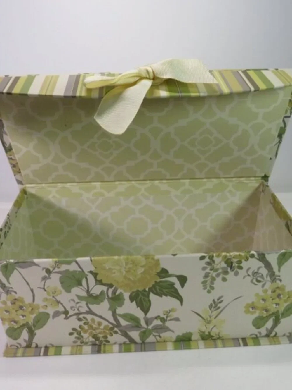 (4) Decorative Storage Gift Boxes Bundle Waverly Floral & Tina Higgins Altered